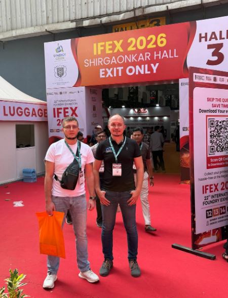 Посетили индийскую литейную выставку IFEX 2026 